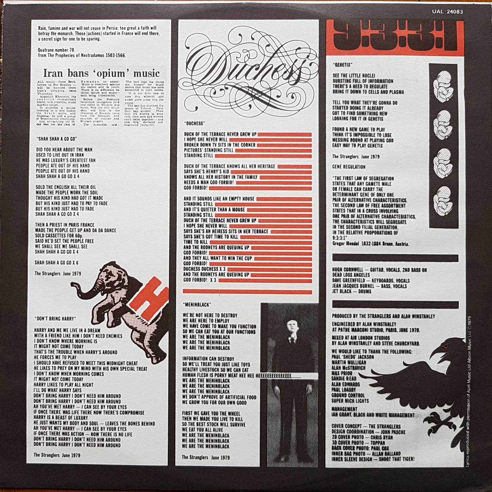 Inserts from UAL 24083